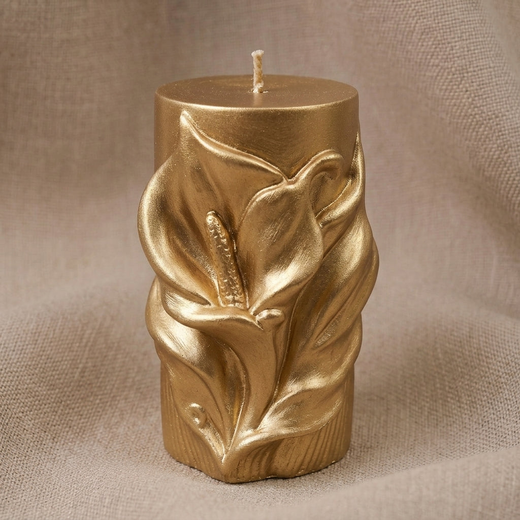 Vela Aromática Premium Lírio Ombré