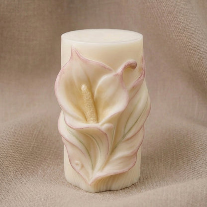 Vela Aromática Premium Lírio Ombré