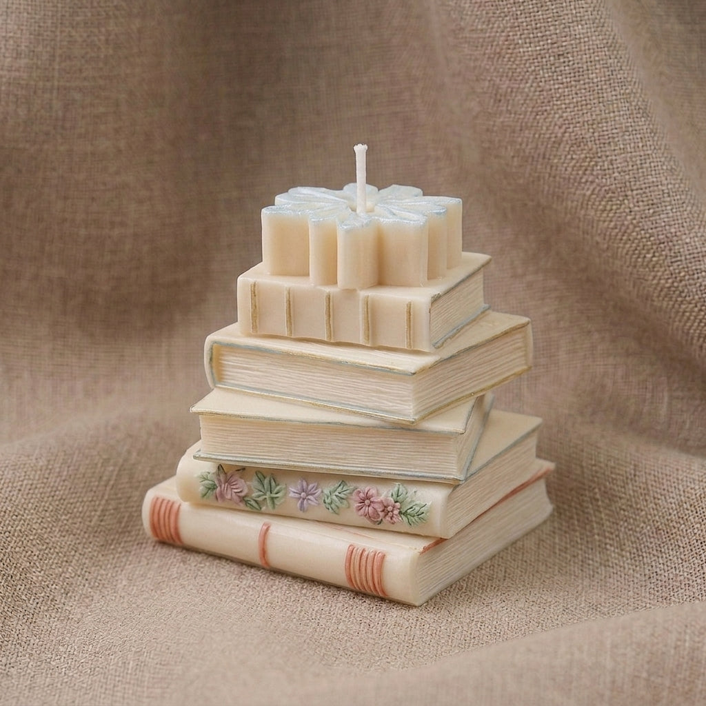 Vela Aromática Premium Biblioteca Iluminada