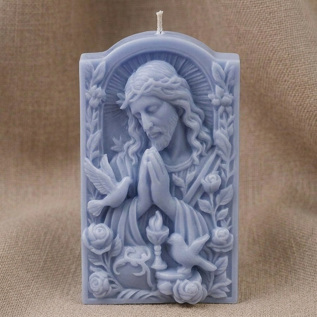 Vela Aromática Premium Jesus em Oração