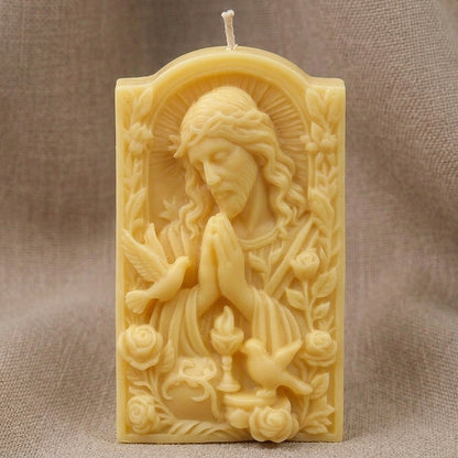 Vela Aromática Premium Jesus em Oração