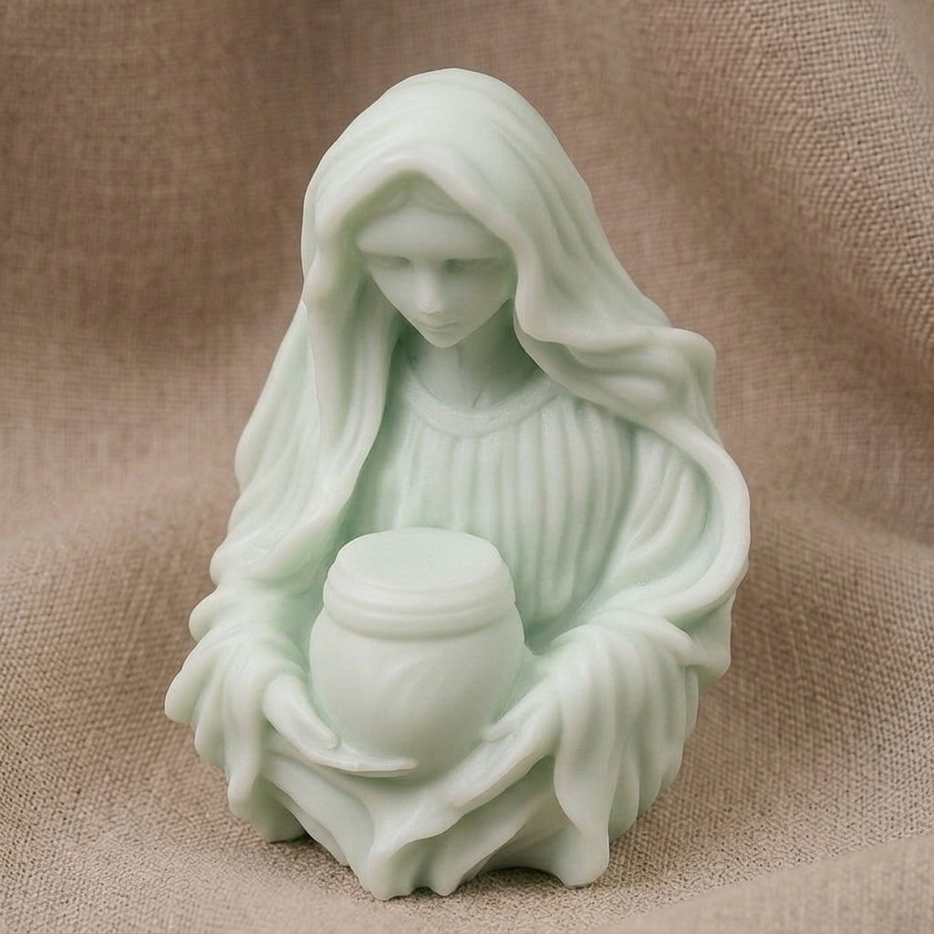 Vela Aromática Premium Nossa Senhora em Relevo 3D