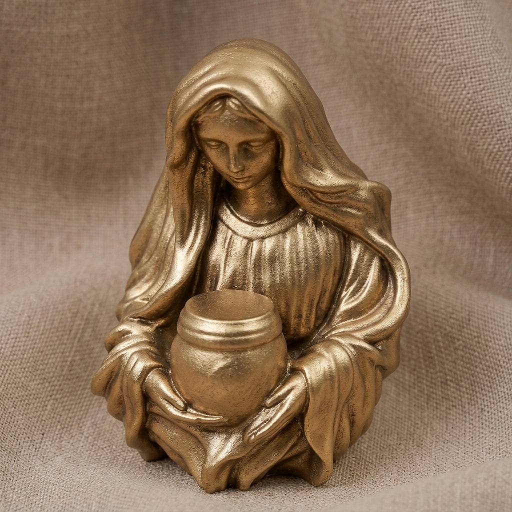 Vela Aromática Premium Nossa Senhora em Relevo 3D