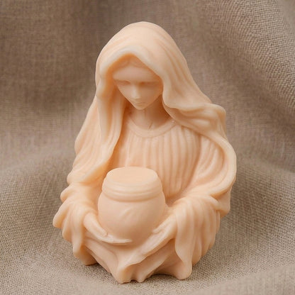 Vela Aromática Premium Nossa Senhora em Relevo 3D
