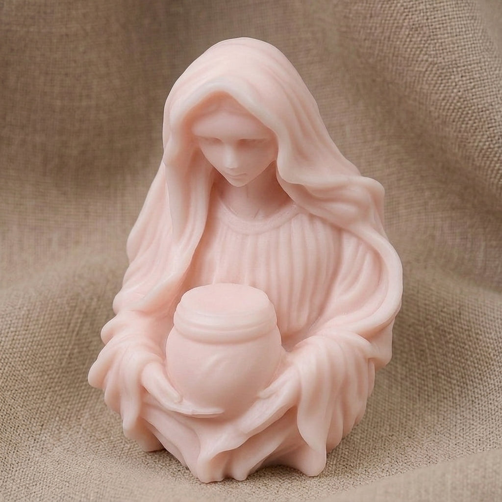 Vela Aromática Premium Nossa Senhora em Relevo 3D