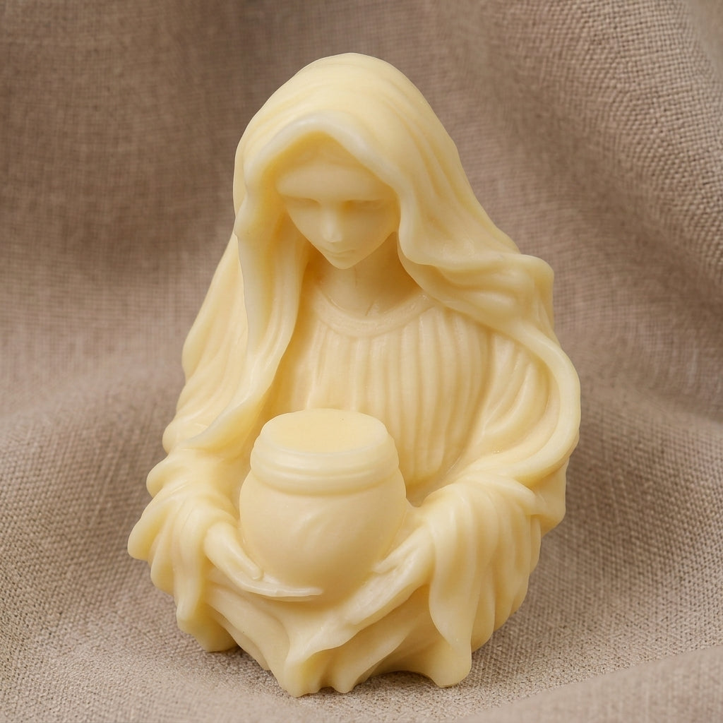 Vela Aromática Premium Nossa Senhora em Relevo 3D