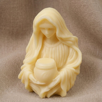 Vela Aromática Premium Nossa Senhora em Relevo 3D