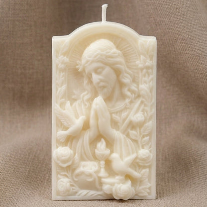Vela Aromática Premium Jesus em Oração
