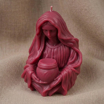 Vela Aromática Premium Nossa Senhora em Relevo 3D