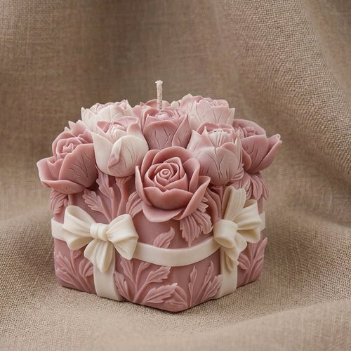 Vela Aromática Premium Rosas Delicadas