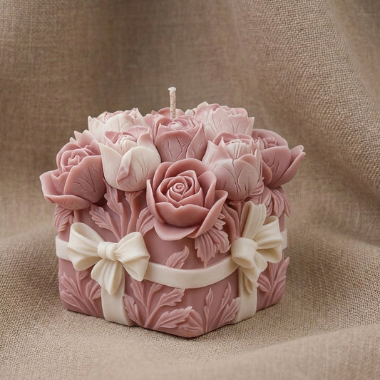 Vela Aromática Premium Rosas Delicadas