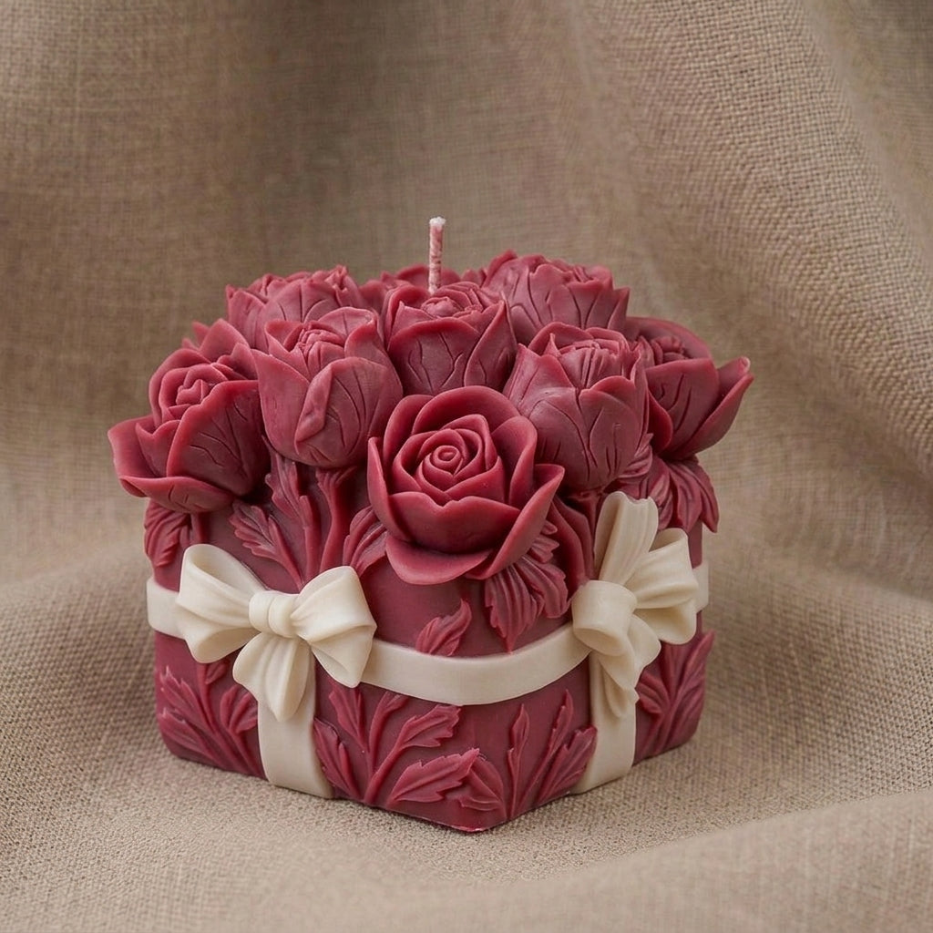 Vela Aromática Premium Rosas Delicadas
