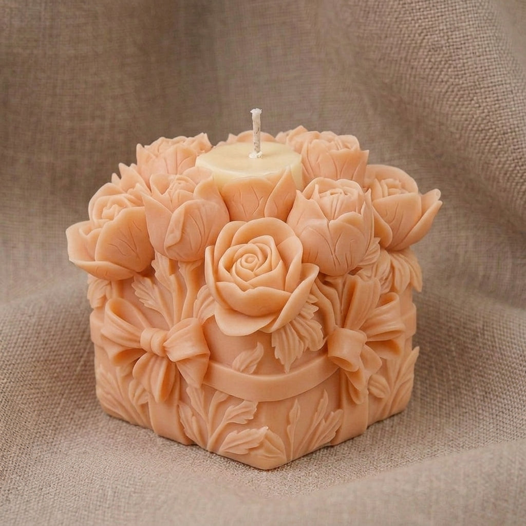 Vela Aromática Premium Rosas Delicadas