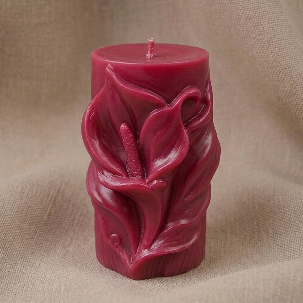Vela Aromática Premium Lírio Ombré