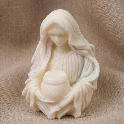 Vela Aromática Premium Nossa Senhora em Relevo 3D