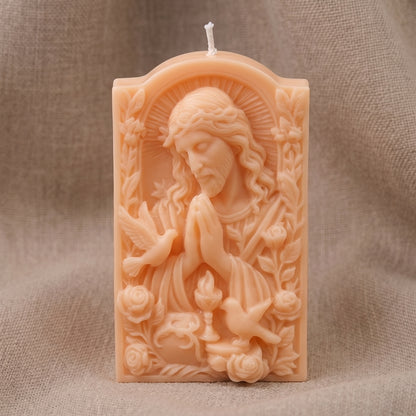 Vela Aromática Premium Jesus em Oração